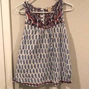 Lucky Brand Floral Print Tank top